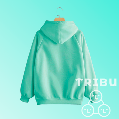 Hoodie Verde menta